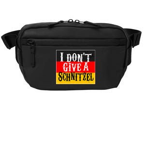 Oktoberfest I Don't Give A Schnitzel German Flag Crossbody Pack