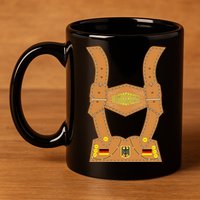 Oktoberfest lederhosen Costume 11oz C Handle Ceramic Mug