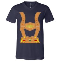 Oktoberfest lederhosen Costume V-Neck T-Shirt