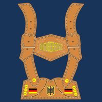 Oktoberfest lederhosen Costume Flatbill Hat