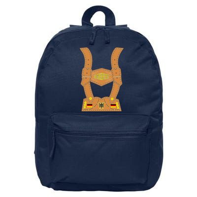 Oktoberfest lederhosen Costume 16 in Basic Backpack