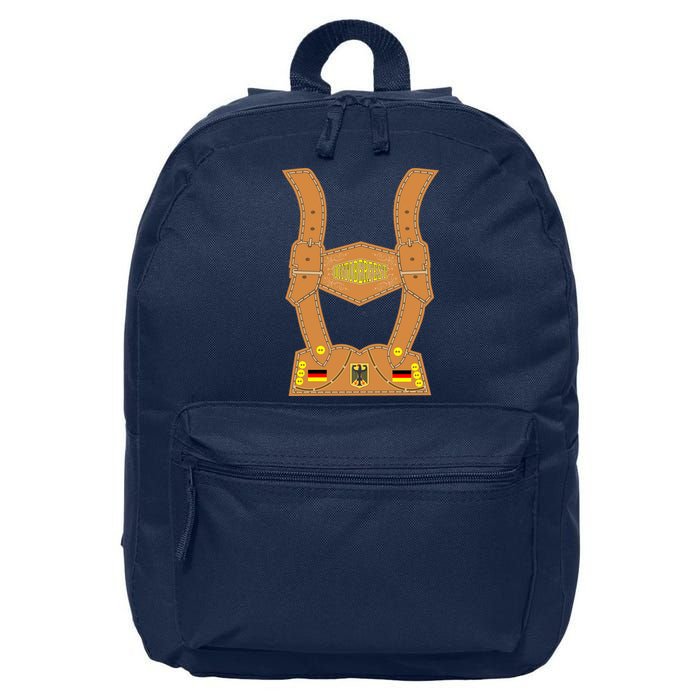 Oktoberfest lederhosen Costume 16 in Basic Backpack