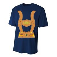 Oktoberfest lederhosen Costume Performance Sprint T-Shirt