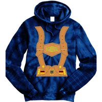 Oktoberfest lederhosen Costume Tie Dye Hoodie