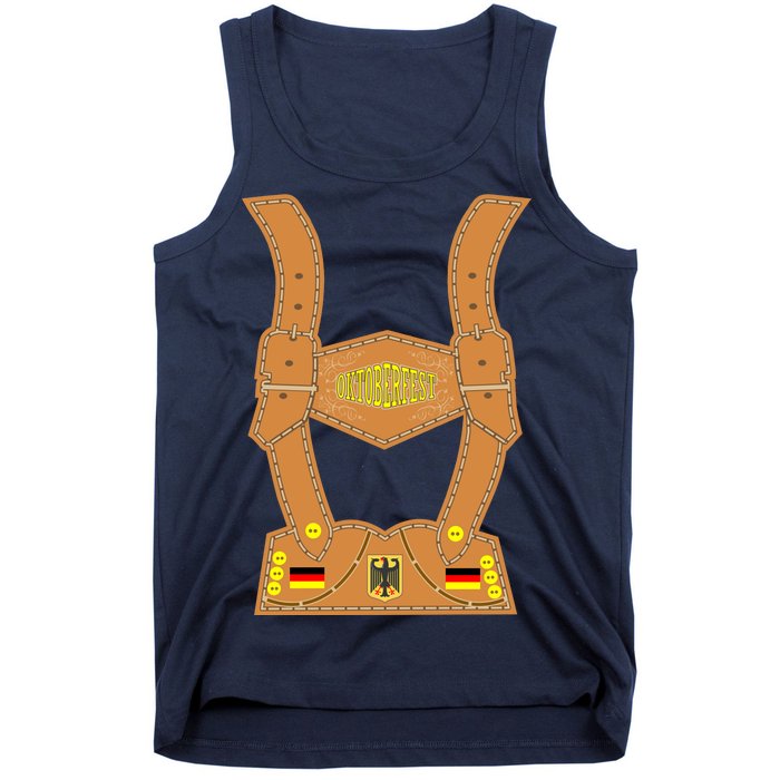 Oktoberfest lederhosen Costume Tank Top