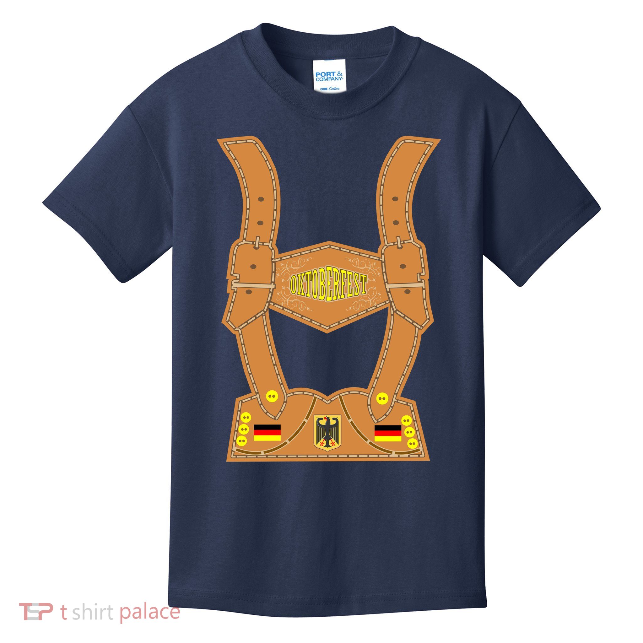 Oktoberfest lederhosen Costume Kids T-Shirt