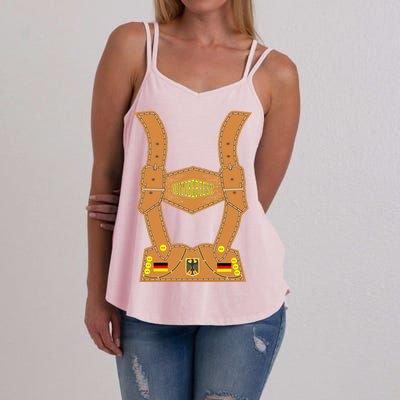 Oktoberfest lederhosen Costume Women's Strappy Tank