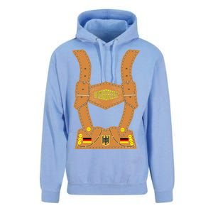 Oktoberfest lederhosen Costume Unisex Surf Hoodie