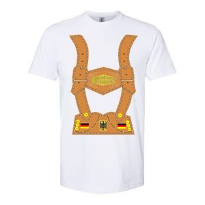 Oktoberfest lederhosen Costume Softstyle CVC T-Shirt