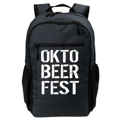 Oktoberfest Okto Beer Fest Logo Daily Commute Backpack