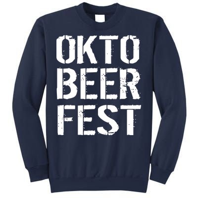 Oktoberfest Okto Beer Fest Logo Sweatshirt