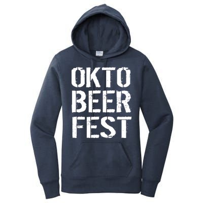 Oktoberfest Okto Beer Fest Logo Women's Pullover Hoodie