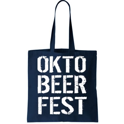 Oktoberfest Okto Beer Fest Logo Tote Bag