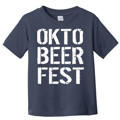 Oktoberfest Okto Beer Fest Logo Toddler T-Shirt