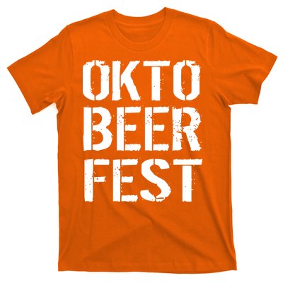 Oktoberfest Okto Beer Fest Logo T-Shirt