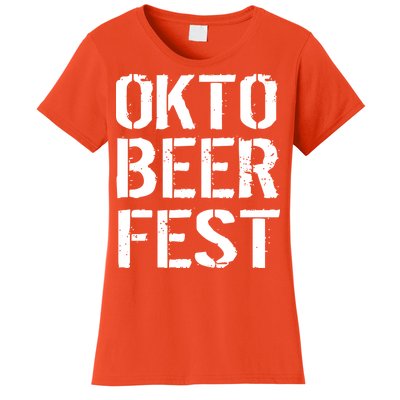 Oktoberfest Okto Beer Fest Logo Women's T-Shirt