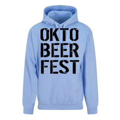 Oktoberfest Okto Beer Fest Logo Unisex Surf Hoodie