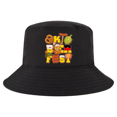 Oktoberfest Party Logo Cool Comfort Performance Bucket Hat