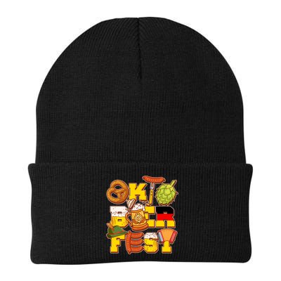 Oktoberfest Party Logo Beanie