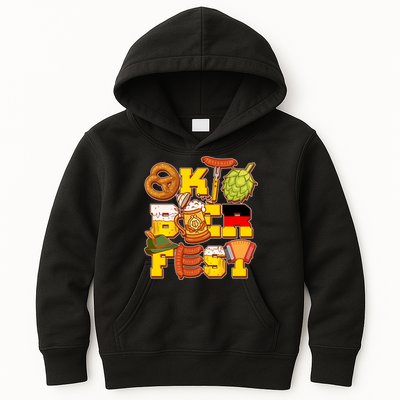 Oktoberfest Party Logo Kids Hoodie