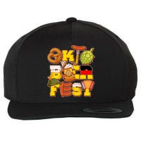 Oktoberfest Party Logo Wool Snapback Cap