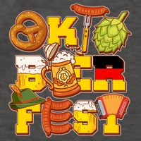 Oktoberfest Party Logo Vector Backpack