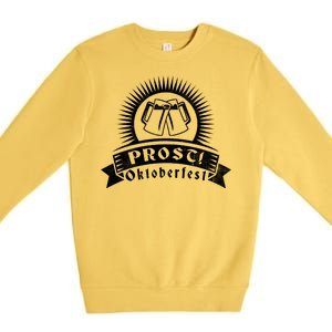 Oktoberfest Prost Premium Crewneck Sweatshirt