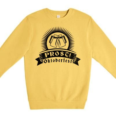 Oktoberfest Prost Premium Crewneck Sweatshirt