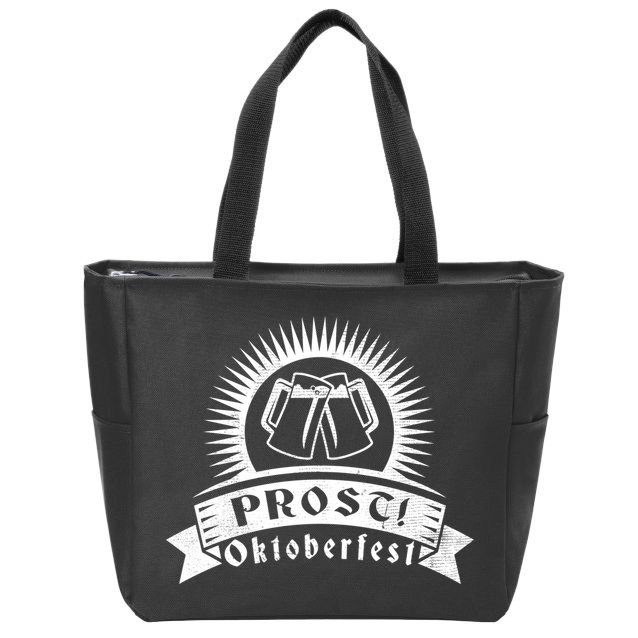 Oktoberfest Prost Zip Tote Bag
