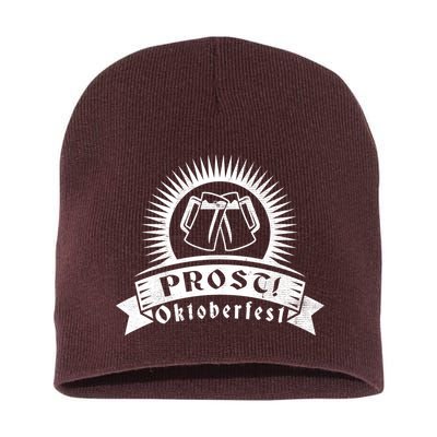 Oktoberfest Prost Short Acrylic Beanie