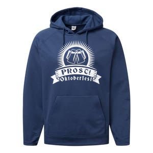 Oktoberfest Prost Performance Fleece Hoodie