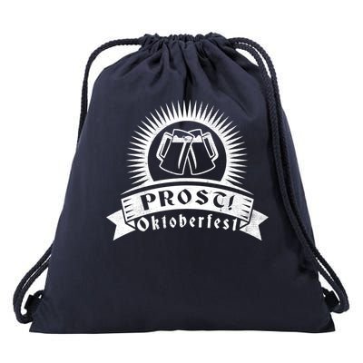 Oktoberfest Prost Drawstring Bag