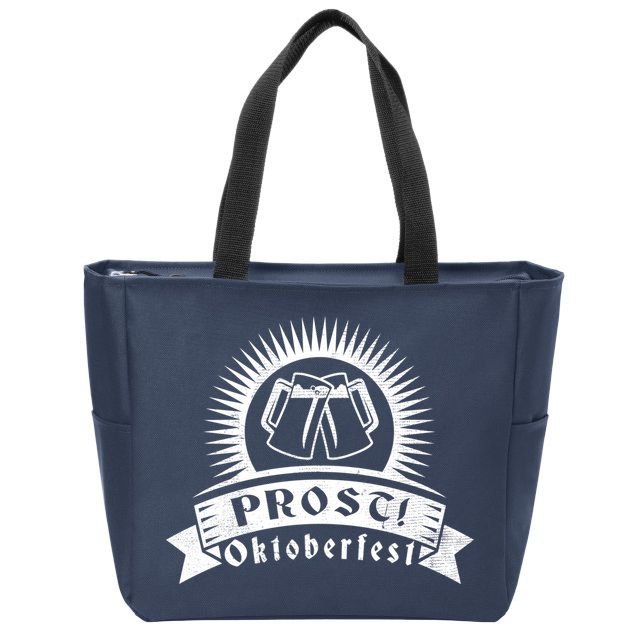 Oktoberfest Prost! Zip Tote Bag