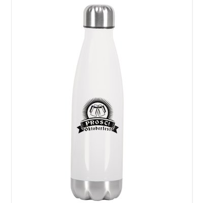 Oktoberfest Prost Stainless Steel Insulated Water Bottle