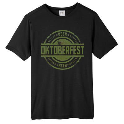 Oktoberfest Vintage Beer Logo Tall Fusion ChromaSoft Performance T-Shirt