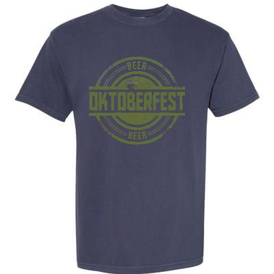 Oktoberfest Vintage Beer Logo Garment-Dyed Heavyweight T-Shirt