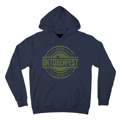 Oktoberfest Vintage Beer Logo Hoodie