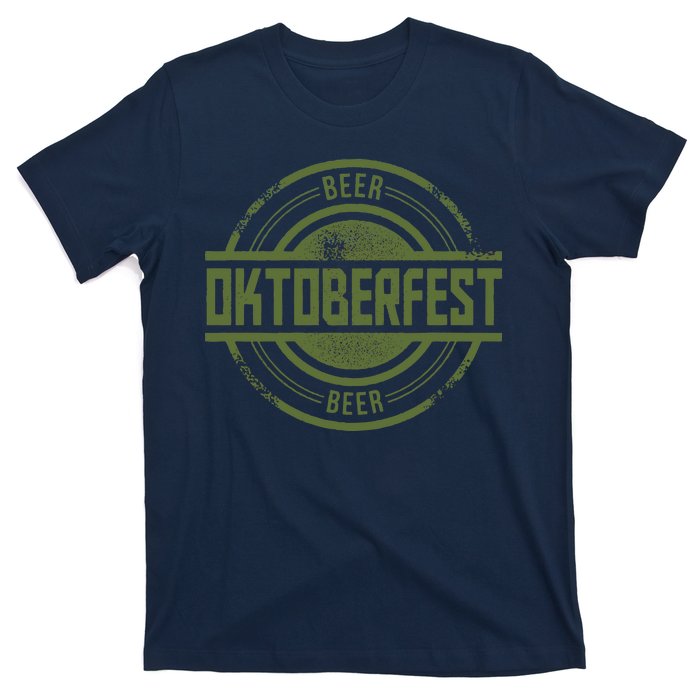 Oktoberfest Vintage Beer Logo T-Shirt