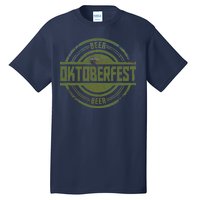 Oktoberfest Vintage Beer Logo Tall T-Shirt