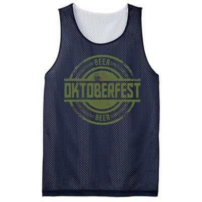 Oktoberfest Vintage Beer Logo Mesh Reversible Basketball Jersey Tank