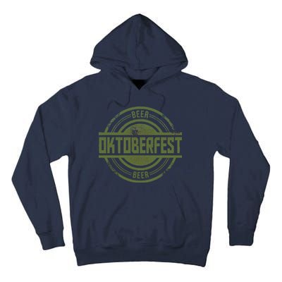 Oktoberfest Vintage Beer Logo Tall Hoodie