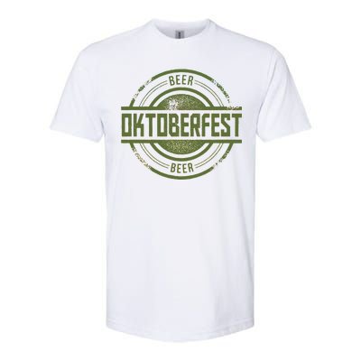 Oktoberfest Vintage Beer Logo Softstyle® CVC T-Shirt