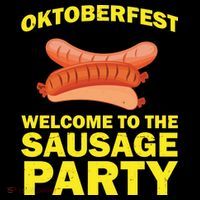 Oktoberfest Welcome To The Sausage Party Magnet