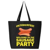 Oktoberfest Welcome To The Sausage Party 25L Jumbo Tote