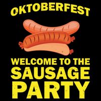 Oktoberfest Welcome To The Sausage Party Zip Tote Bag