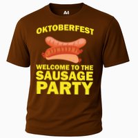 Oktoberfest Welcome To The Sausage Party Cooling Performance Crew T-Shirt