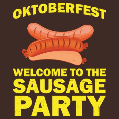 Oktoberfest Welcome To The Sausage Party T-Shirt