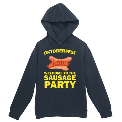 Oktoberfest Welcome To The Sausage Party Urban Pullover Hoodie