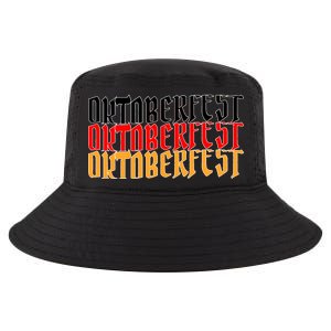 Oktoberfest Word Flag Logo Cool Comfort Performance Bucket Hat