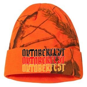 Oktoberfest Word Flag Logo Kati Licensed 12" Camo Beanie